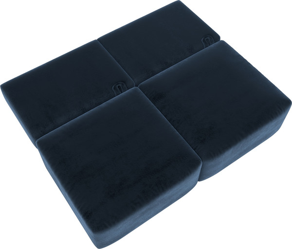 Изображение товара Диван Лига Диванов Лига-060 НПБ / 129457 (велюр Tower 13 синий)