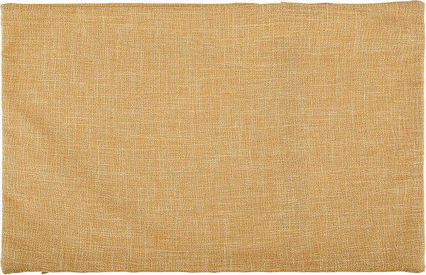 Изображение товара Наволочка декоративная Домашняя мода Пуговицы (32х50, горчичный)