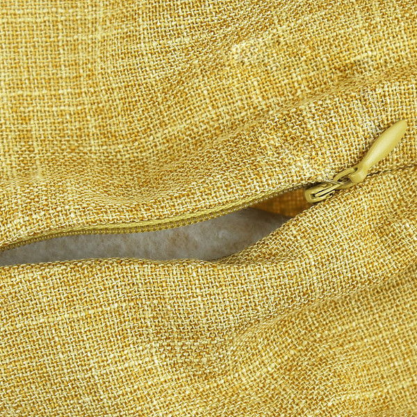 Изображение товара Наволочка декоративная Домашняя мода Пуговицы (32х50, горчичный)