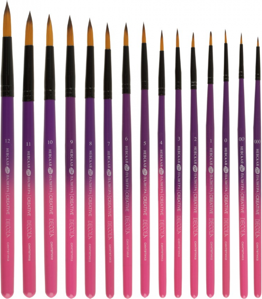 Изображение товара Кисть для рисования Decola №2 / 237111/2 (синтетика, круглая)