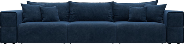 Изображение товара Диван Лига Диванов Лига-058 НПБ Лонг / 129405 (велюр Brut 11 синий)