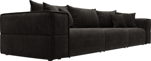 Изображение товара Диван Лига Диванов Лига-058 НПБ Лонг / 129406 (велюр Brut 17 коричневый)