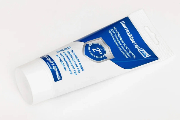 Изображение товара Фиксатор резьбы РегионСпецТехно Сантехмастер Гель / 61052 (120г, синий)