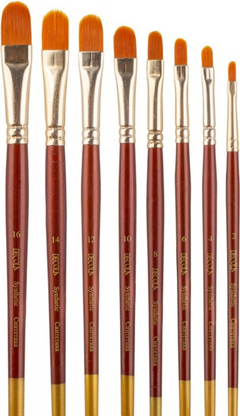 Изображение товара Кисть для рисования Decola №14 / 2177714 (синтетика, овальная)