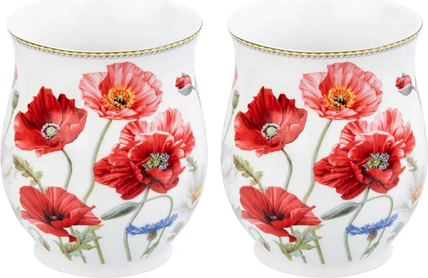 Изображение товара Набор кружек Elan Gallery Маки / 420329_2 (2шт)