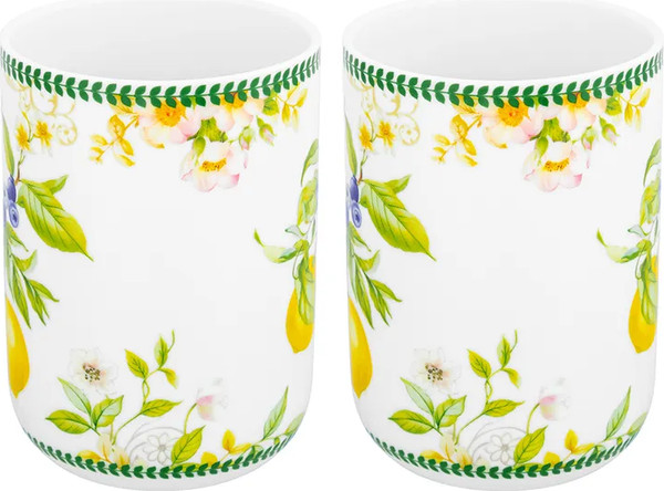 Изображение товара Кружка Elan Gallery New Bone China Лимоны / 420651_2 (2шт)