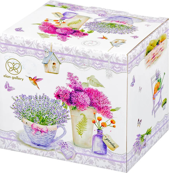 Изображение товара Кружка Elan Gallery New Bone China Лаванда / 420725