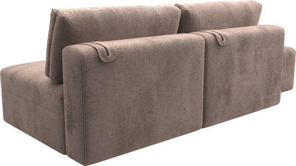 Изображение товара Комплект мягкой мебели Лига Диванов Лига-060 НПБ с пуфом / 129656 (велюр Tower 05 бежевый)