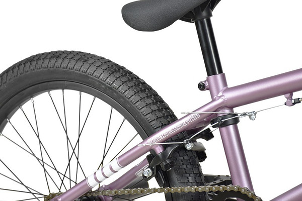Изображение товара Велосипед STARK Madness BMX 2 2024 (фиолетово-серый/перламутр/черный, разобранный, в коробке)