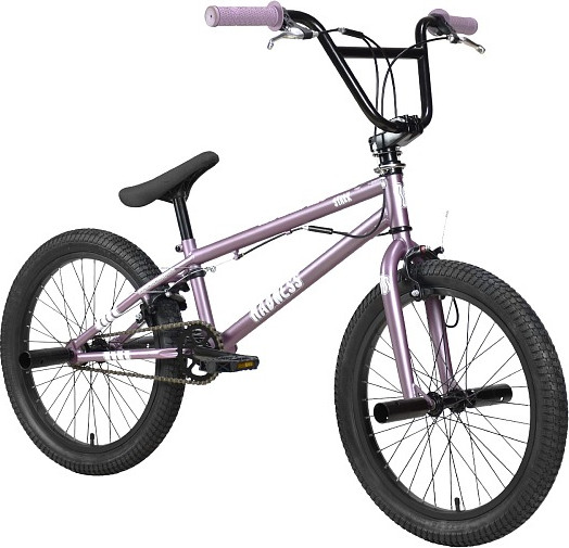 Изображение товара Велосипед STARK Madness BMX 2 2024 (фиолетово-серый/перламутр/черный, разобранный, в коробке)