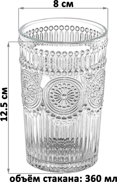 Изображение товара Набор стаканов Elan Gallery 360182