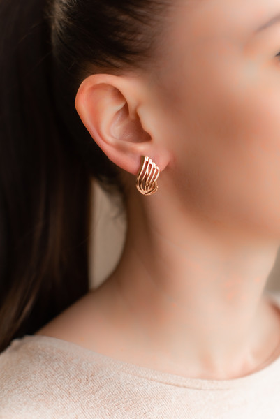 Изображение товара Серьги Wolves Легендарные Неделька Позолота 1412