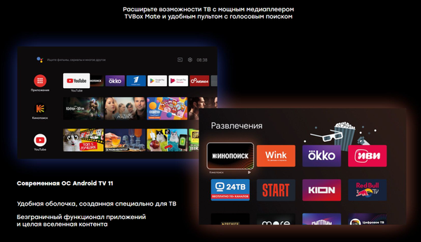 Изображение товара Медиаплеер Rombica TVBox Mate SBX-Z06
