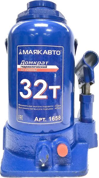 Изображение товара Бутылочный домкрат Маяк авто 1658