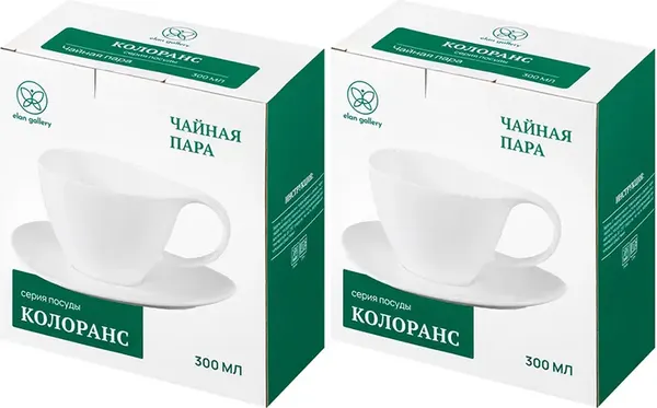 Изображение товара Набор для чая/кофе Elan Gallery Колоранс / 540854_2
