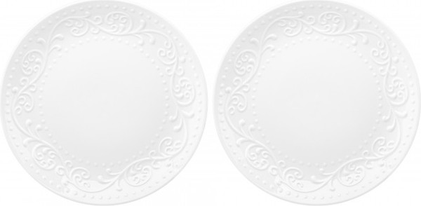 Изображение товара Набор тарелок Elan Gallery Ажур / 230250 (New Bone China)