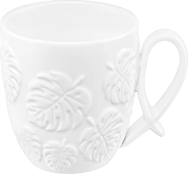 Изображение товара Кружка с блюдцем Elan Gallery Тропики / 540938