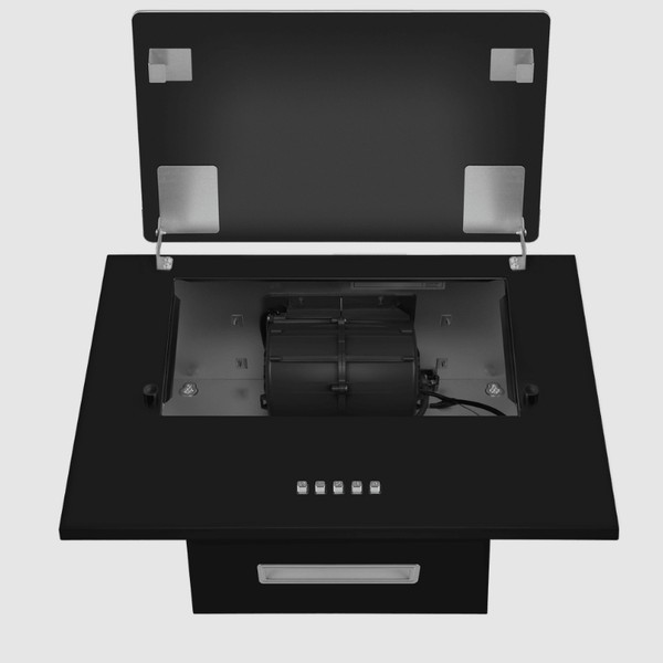 Изображение товара Вытяжка наклонная Maunfeld Wind 60 A (черный)