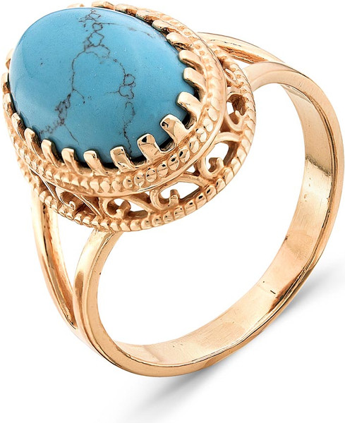 Изображение товара Кольцо Wolves Бирюза 1500 (р.22)