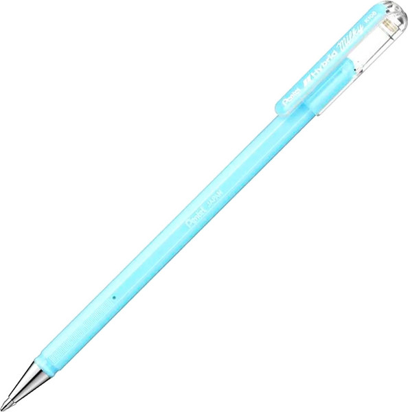 Изображение товара Ручка гелевая Pentel Milky / K108-PS (пастельный синий)