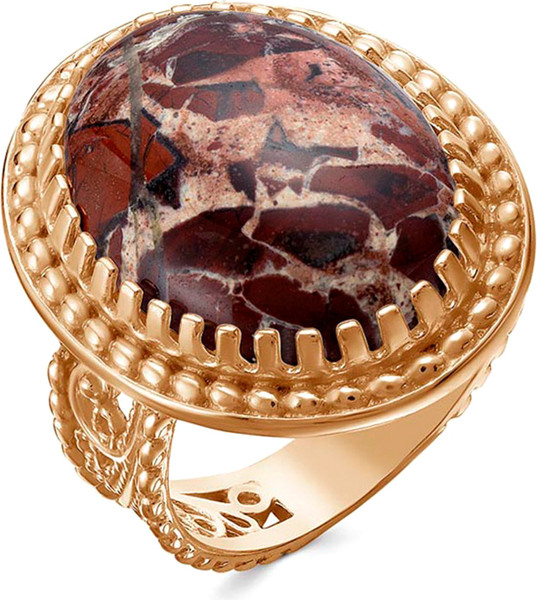 Изображение товара Кольцо Wolves Яшма 1513 (р.17.5)