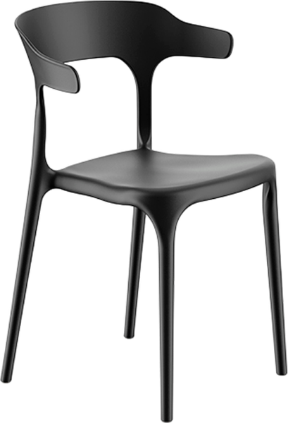 Изображение товара Стул пластиковый GreenTerra Enova (черный)