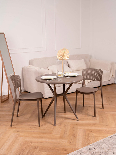 Изображение товара Стул пластиковый GreenTerra Eska (капучино)