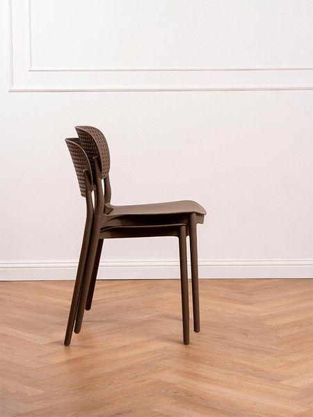 Изображение товара Стул пластиковый GreenTerra Eska (капучино)