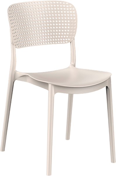 Изображение товара Стул пластиковый GreenTerra Eska (светло-бежевый)