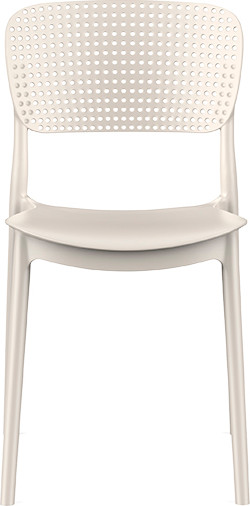Изображение товара Стул пластиковый GreenTerra Eska (светло-бежевый)