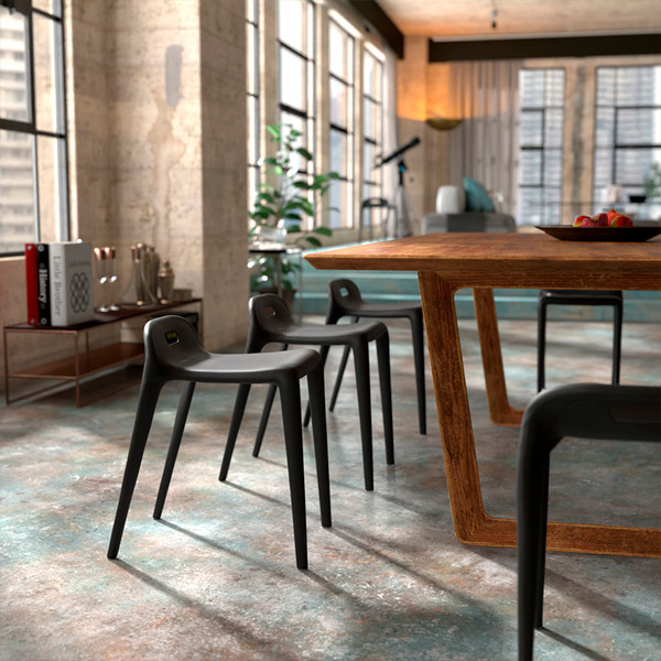 Изображение товара Стул пластиковый GreenTerra Espace (черный)