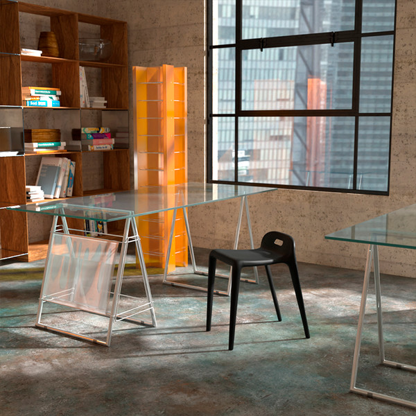 Изображение товара Стул пластиковый GreenTerra Espace (черный)