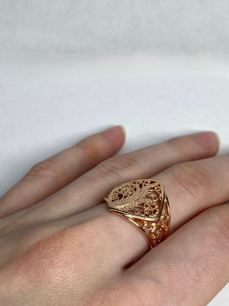 Изображение товара Кольцо Wolves Русские Узоры 1527 (р.19.5)