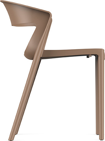 Изображение товара Стул пластиковый GreenTerra Evok (капучино)