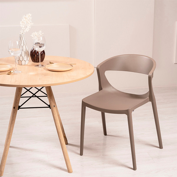 Изображение товара Стул пластиковый GreenTerra Evok (капучино)