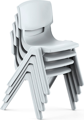 Изображение товара Стул детский GreenTerra Balu (светло-серый)