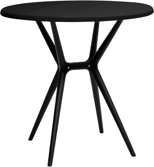 Изображение товара Стол пластиковый GreenTerra Teori T3 (черный)