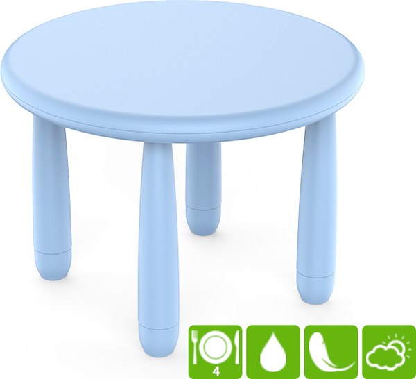 Изображение товара Стол детский GreenTerra Tini (голубой)