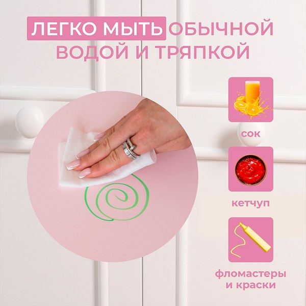 Изображение товара Стол детский GreenTerra Tini (розовый)
