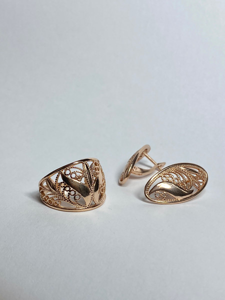 Изображение товара Кольцо Wolves Крылья Бабочки 1576 (р.20)