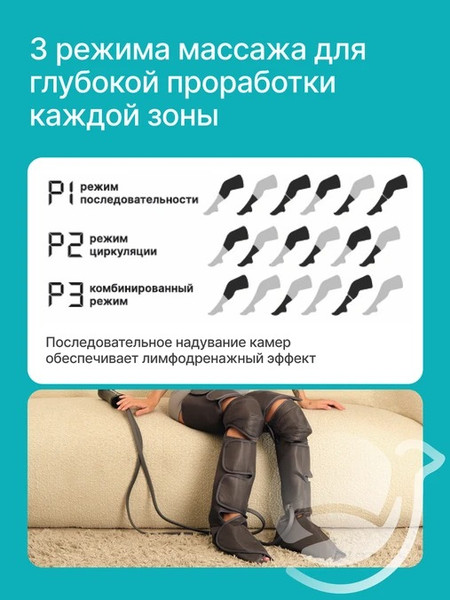 Изображение товара Массажер электронный CleverCare Air Press / CC-199AP