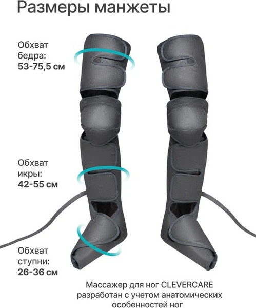 Изображение товара Массажер электронный CleverCare Air Press / CC-199AP