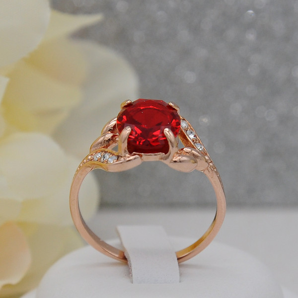 Изображение товара Кольцо Wolves Зимняя Вишня 1668 (р.18)