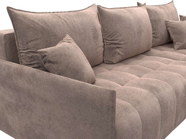 Изображение товара Диван угловой Лига Диванов Лига-054 НПБ угол универсальный / 129034 (велюр Tower 05 бежевый)