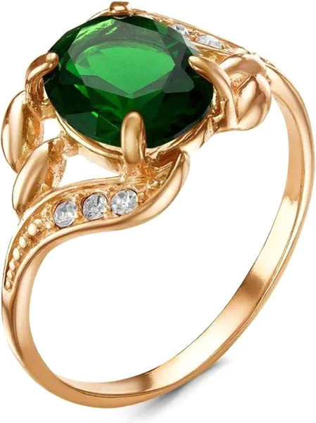 Изображение товара Кольцо Wolves Изумрудный глаз 1688 (р.19)