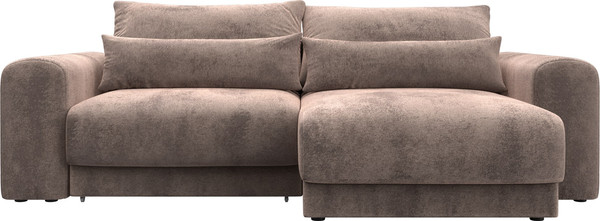 Изображение товара Диван угловой Лига Диванов Лига-056 НПБ угол универсальный / 129150 (велюр Tower 05 бежевый)