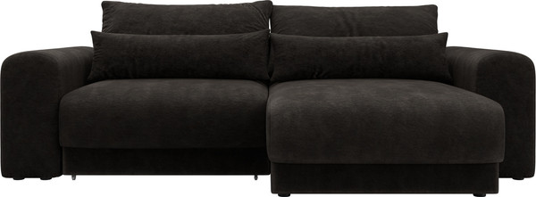 Изображение товара Диван угловой Лига Диванов Лига-056 НПБ угол универсальный / 129162 (велюр Brut 17 коричневый)