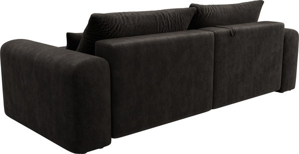 Изображение товара Диван угловой Лига Диванов Лига-056 НПБ угол универсальный / 129162 (велюр Brut 17 коричневый)