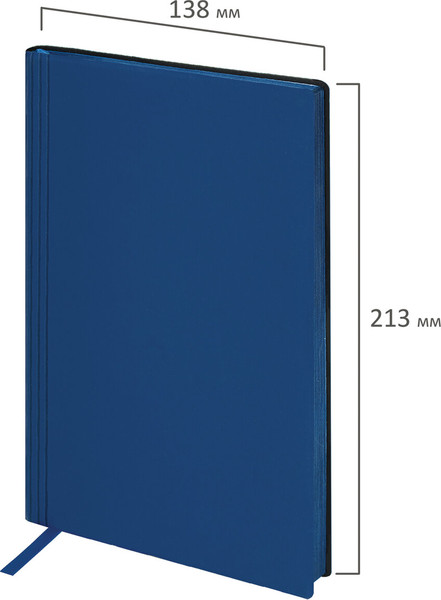 Изображение товара Ежедневник Brauberg Personal / 116613 (80л, синий)