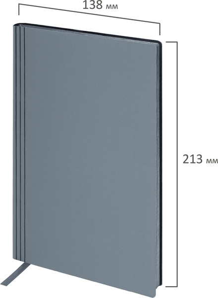 Изображение товара Ежедневник Brauberg Personal / 116612 (80л, серый)